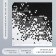 Scrapbooking paper "Triangles in details" density 180 g 30.5x32 cm