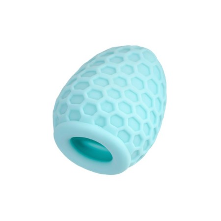 Masturbator A-Toys Pufl, turquoise, three, 6 cm d 2.7 cm-8