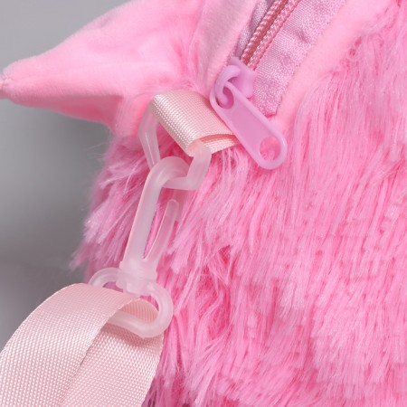 Handbag "Montstrika", 18 cm, pink color-3