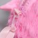 Handbag "Montstrika", 18 cm, pink color