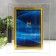 Photo frame Glass "GT 104/-g" 10x15 cm, vertical, gold