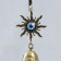 Wind Music Metal "Sun" from the evil eye 5 bells 39 cm