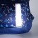 Baby backpack on lightning, external pocket, blue color