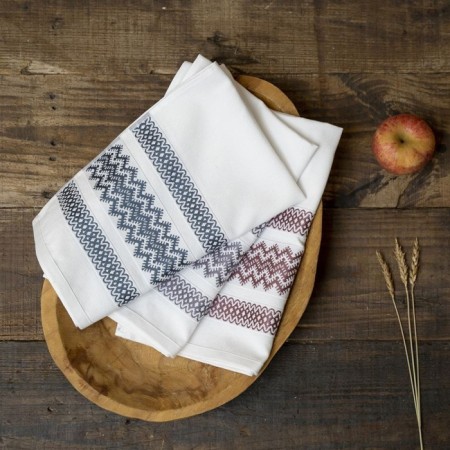 Set of towels "Leau", size 40x60 cm multicolor, 3 pcs-1