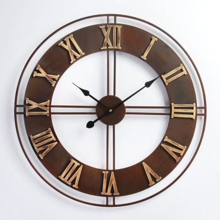 Wall clock, series: loft, "Alasea", smooth move, D-60 cm