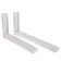 Trone bracket with 3, for a microwave oven, adjustable, up to 40 kg, 300-500 mm, white