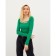 Female jumper with a neckline Mist, p. 48-50, green