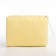 Lightning cosmetic bag, yellow color