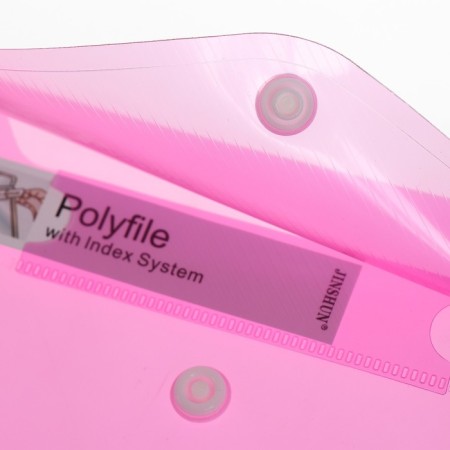 Folder-convert on the button, A5, 180 microns, vertical, corrugated, with pocket, mix-2