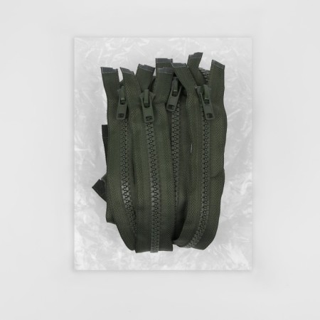 Lightning "Tractor", No. 8, connective, castle machine, 70 cm, khaki color-2