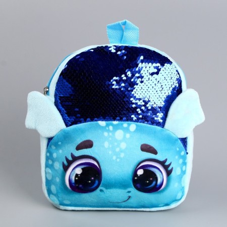 Baby backpack with sequins "Dear Dragon", p. 23 × 28 cm-2