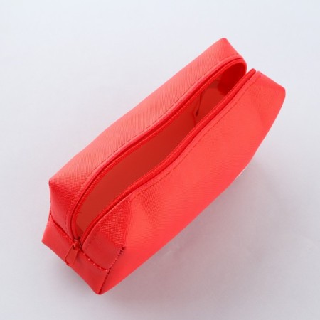 Patch of artificial leather "heart", 14*10*5 cm, red color-7