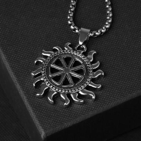 Unisex "Svitovit", Color Black Silver, 60 cm