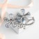 Blash "Flowers" buttercups, blue color in silver