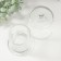 Bank for candles glass with a lid "Dome" Transparent 11.2x9x9 cm