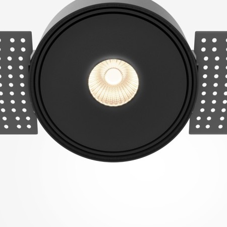 The built-in lamp Technical DL060-9W3-4-6K-TRS-B, LED, 9 W, 99x99x49 mm, 700 lm, black-1