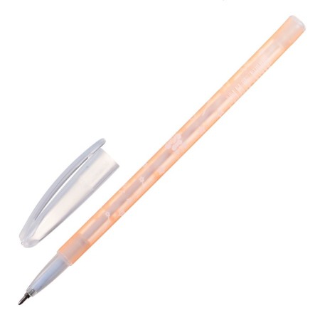 Ballic handle, 0.5 mm, blue rod, body with a pattern, colored, tinted, mix-4