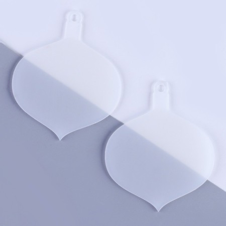The workpiece is the Ula suspension with a protective film, a set of 2 pcs., Size 1 pc. - 7.5 × 9 cm-3