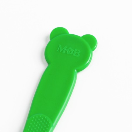 A set of children's utensils "Bear", a plate on a suction cup 250ml, fork, spoon-6