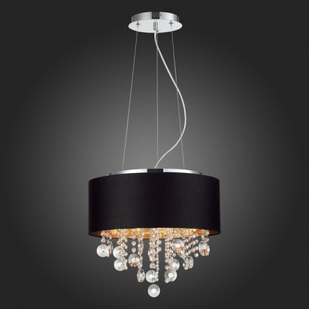 Suspension lamp ST LUCE. SL1350.403.04. Lacchia. 4x40 watts, E14, 40x40 cm, chromium color-2