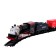 The Rail Road "Sowing Train", 320 cm length, light and sound effects, works from batteries