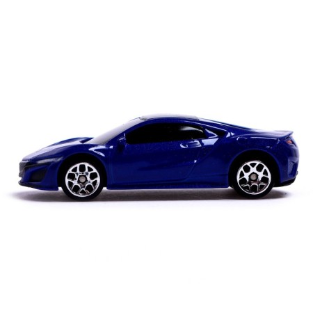 Metal machine Honda NSX, 1:64, blue color-1