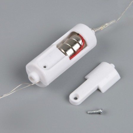 LED beads "Beads", 80 cm, LED (1608) -16-4.6V, AG13X3 (in the set), 3 dir, glow warm white-5