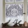 Windows sticker "Winter Patterns", reusable, reusable, 33 x 50 cm, New Year