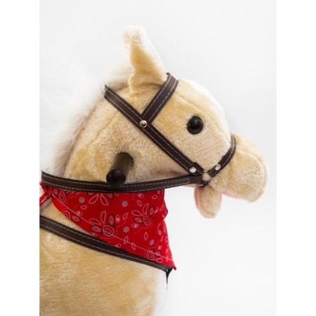 Horse Railway Hall Amarobaby West, with wheels, 69.5x28.5x74 cm, beige color-5