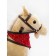 Horse Railway Hall Amarobaby West, with wheels, 69.5x28.5x74 cm, beige color