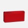 Women's wallet on magnets, red color