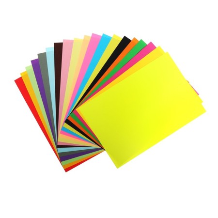 Color A4 paper, 20 sheets, 20 colors "4" tinted, block 80g/m²-3
