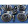 Porcelain bowl Magistro line, 850 ml, d = 15 cm, black color