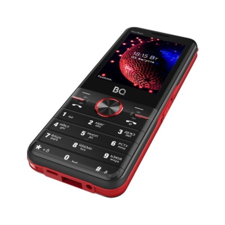 Cell phone BQ M-2842 DISCO Boom Black Red-1