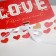 Gift folding box, packaging, “Love”, 16.5 x 12.5 x 5 cm