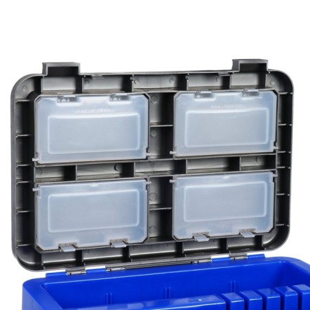 Winter Helios box is two-section, the color is gray-blue-4