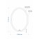 Cersanit Led 040 Design mirror, backlight, anti -recovery, 57x77 cm