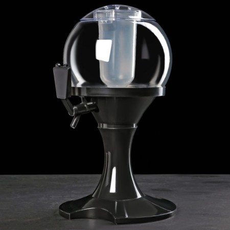 Beer Tower "Sphere", 3 l, black color