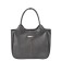 Bag Women's claim. Kozh, lightning, gray color