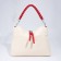 Bag-bag, lightning department, 3 outer pockets, long belt, beige/red color