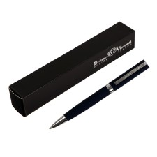 Switching handle, 1.0 mm, Bruno visconti milano, blue rod, blue metal case, in a metal tube