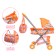 Stroller for dolls Universal "chanterelles", a metal frame, with a bag