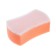 Car sponge Torso foam with porous layer 195x120x70 mm