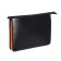 Plastic folder A4, 340 x 245 x 40 mm, lightning from above, plastic, calligrata top, black/orange