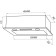 Exposure Maunfeld Crosby Push 600 GL, built -in, 750 m3/h, 3 speeds, 60 cm, silver
