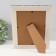 Photo frame plastic 13x18 cm "Weaving" dark gray with striped stroke 22.7x17.7x1 cm