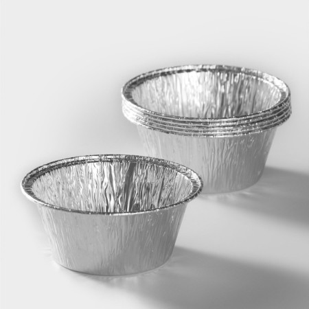 A set of foil forms for baking and baking of the share, 130 ml, D = 8.5 cm, 6 pcs-2