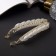 Banana for hair "Viva" links, 10 cm, white