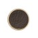 Cappio, RK103, D = 33 mm, plastic, matte gold,