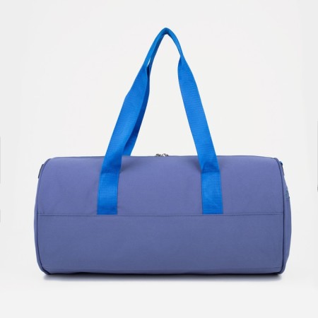 Sports bag with lightning, external pocket, blue color-1
